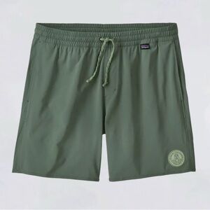 Patagonia Men’s Green Stretch Volley Shorts